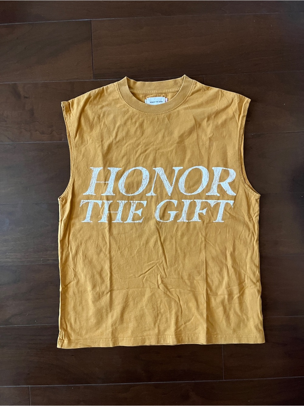 Honor The Gift Mustard Tank